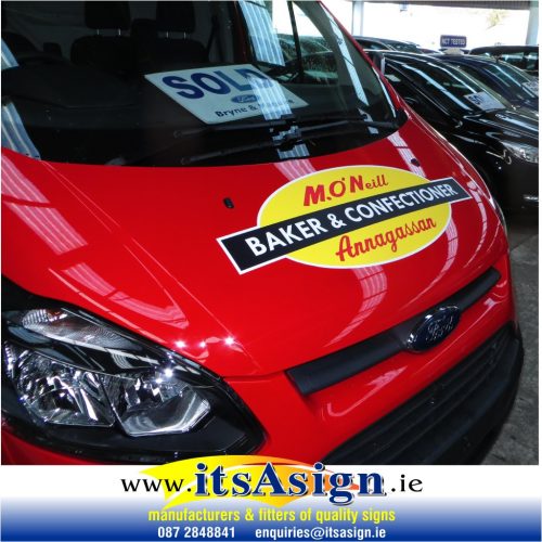 Vehicle graphics for the new vans in the fleet...