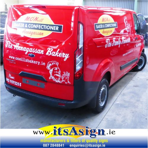 Vehicle graphics for the new vans in the fleet...